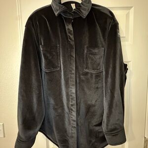 Alo yoga velvet shirt
